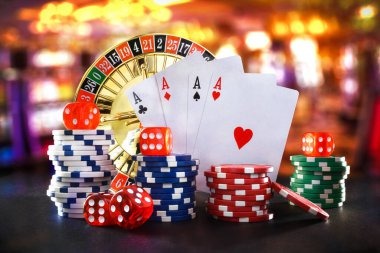 Multi-camera live blackjack studio with dealer and player positions visible